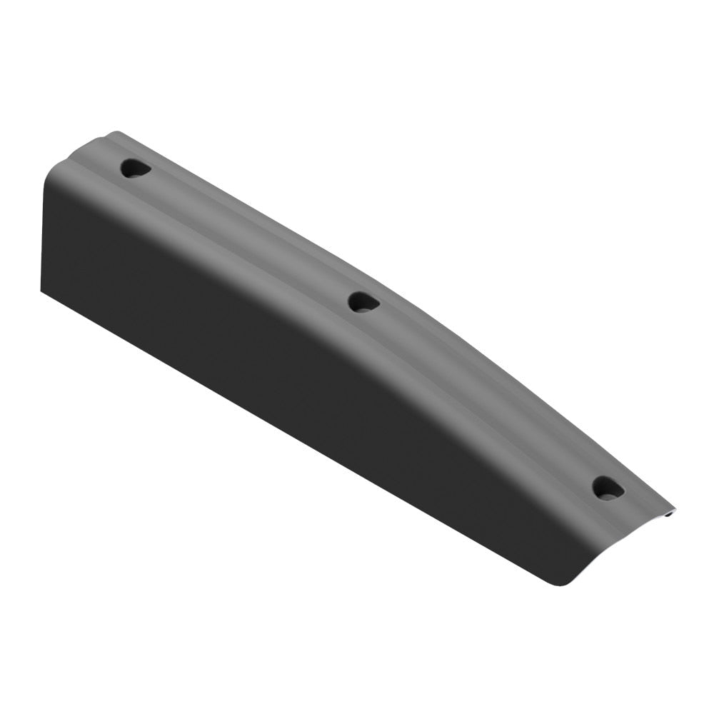 B&B Molders 10" Top, Front Left Corner Transition Cover, Black : BBT-201-023-00052