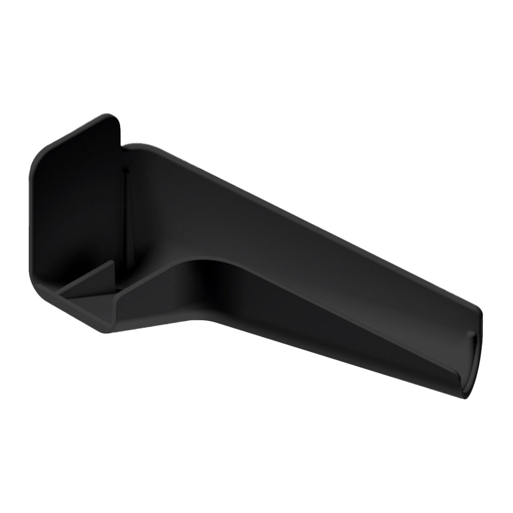 B&B Molders Long Right Rain Gutter Spout, Black : BBT-712-024-00018