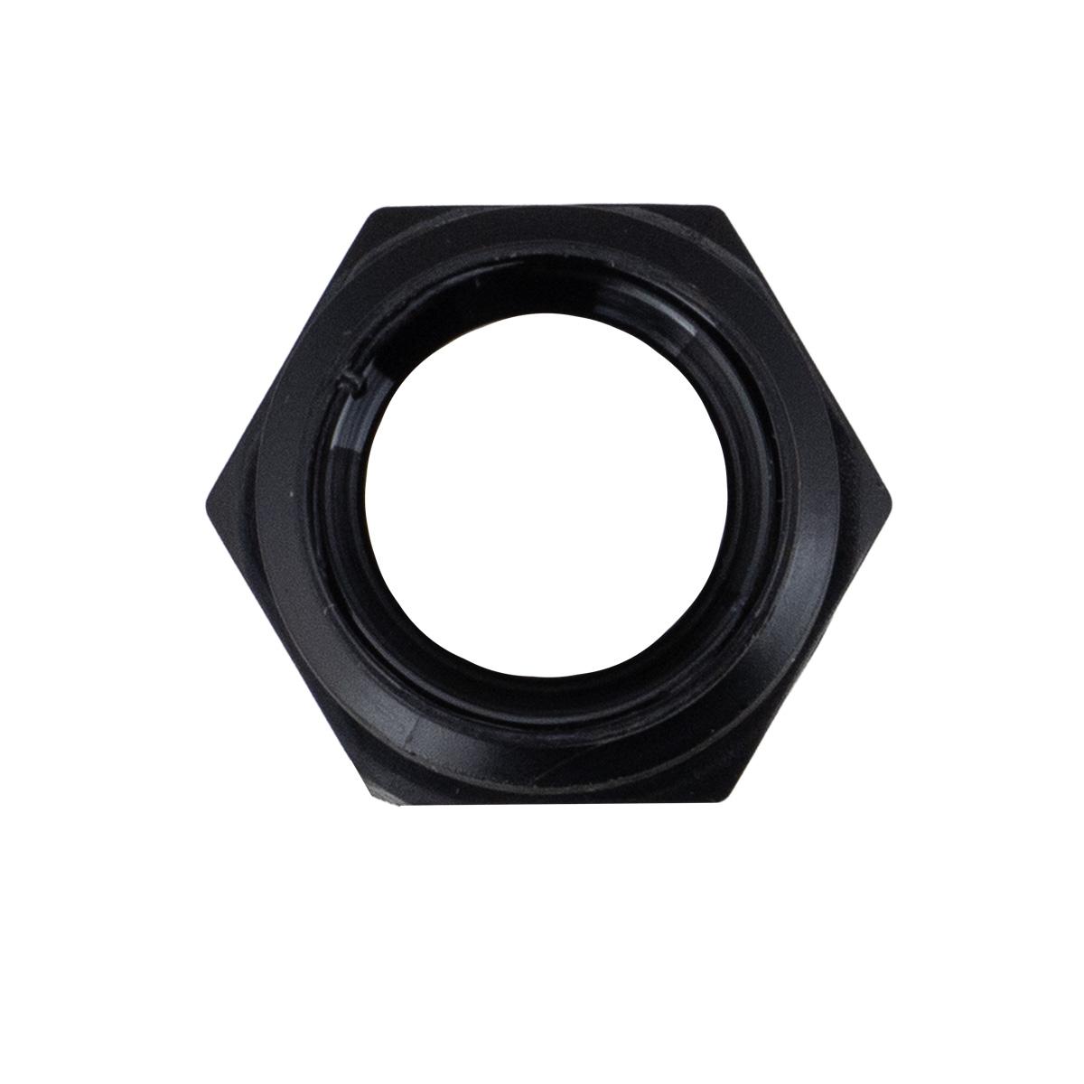 B&B Molders Straight Coupler, Coned 1/2” M x 1/2” M Swivel Fitting Nautilus Connection : BBT-721-002-00014