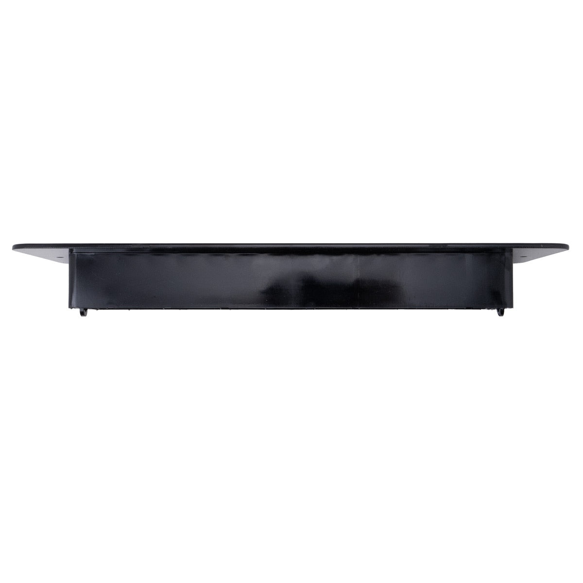 B&B Molders Floor Register, 2" x10", No Damper, Black : BBT-722-017-00001