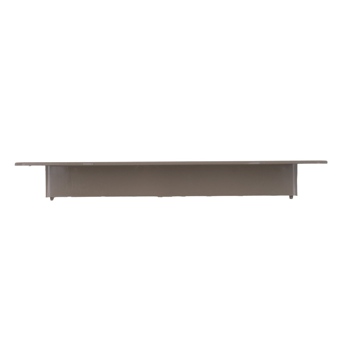 B&B Molders Floor Register, 2" x 10", No Damper, Tan : BBT-722-017-00003