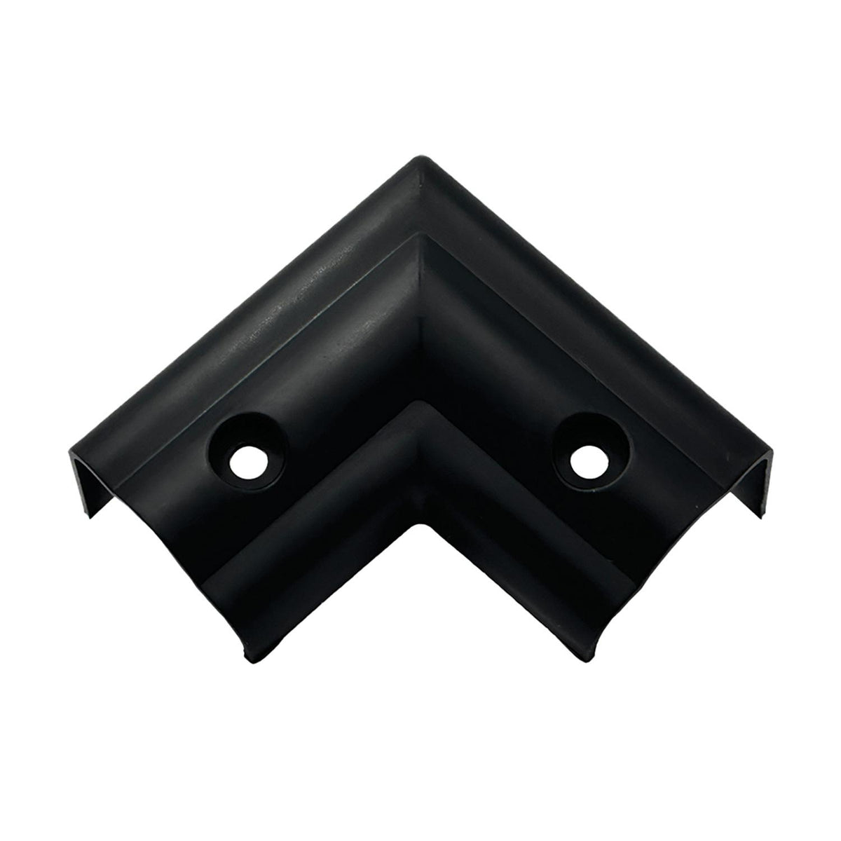 B&B Molders RV Top Rear Corner Cap, Black : BBT-722-023-00029
