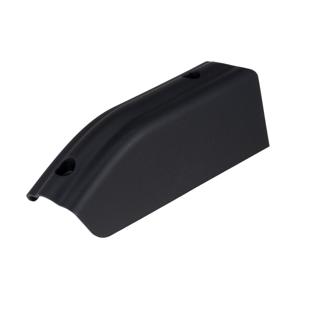 B&B Molders 5.5" Top, Front Left Corner Extrusion Cover, Black : BBT-722-023-00044