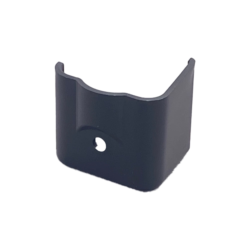 B&B Molders Bottom Left Extrusion End Cap, Black : BBT-722-023-00065