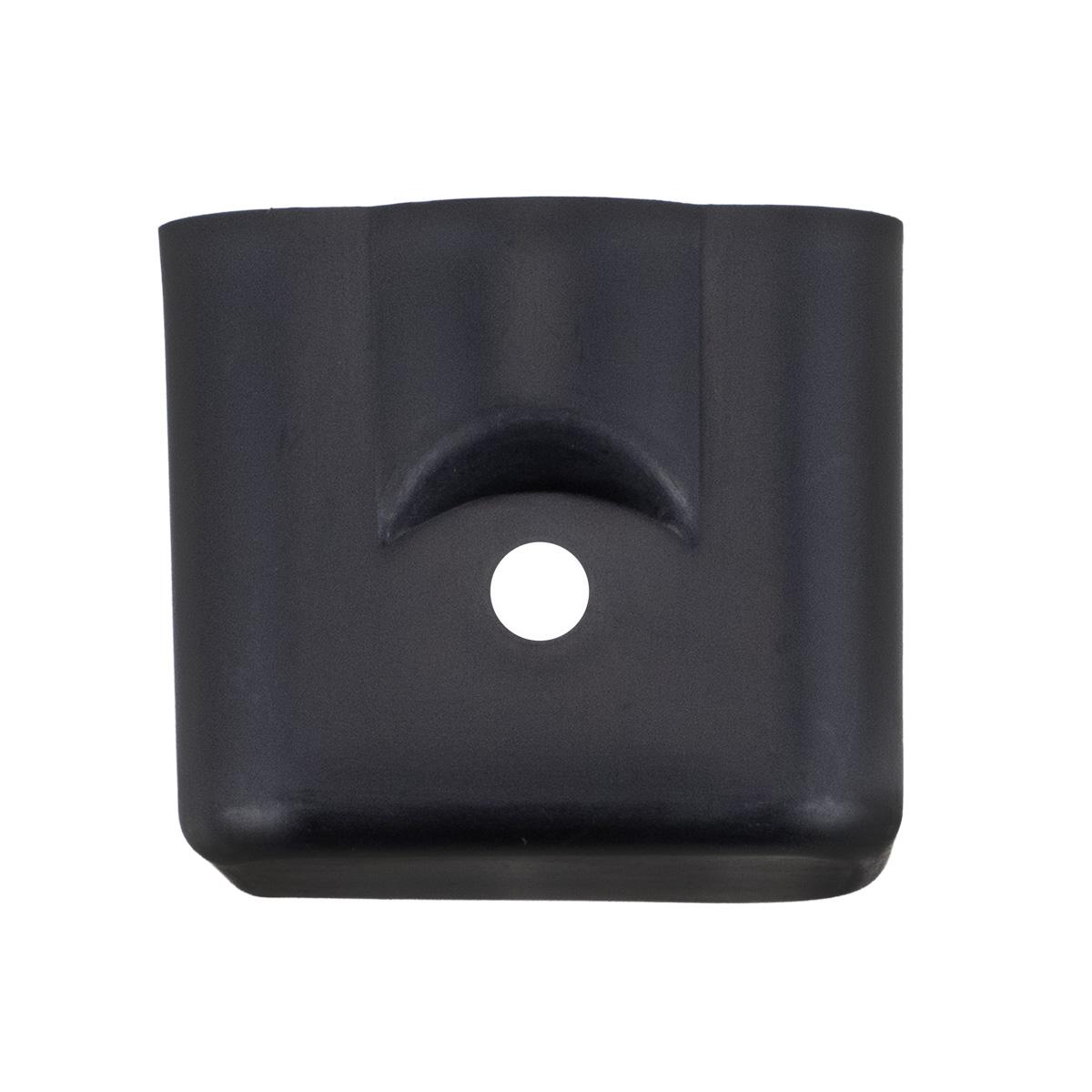 B&B Molders Bottom Right Extrusion End Cap, Black : BBT-722-023-00066