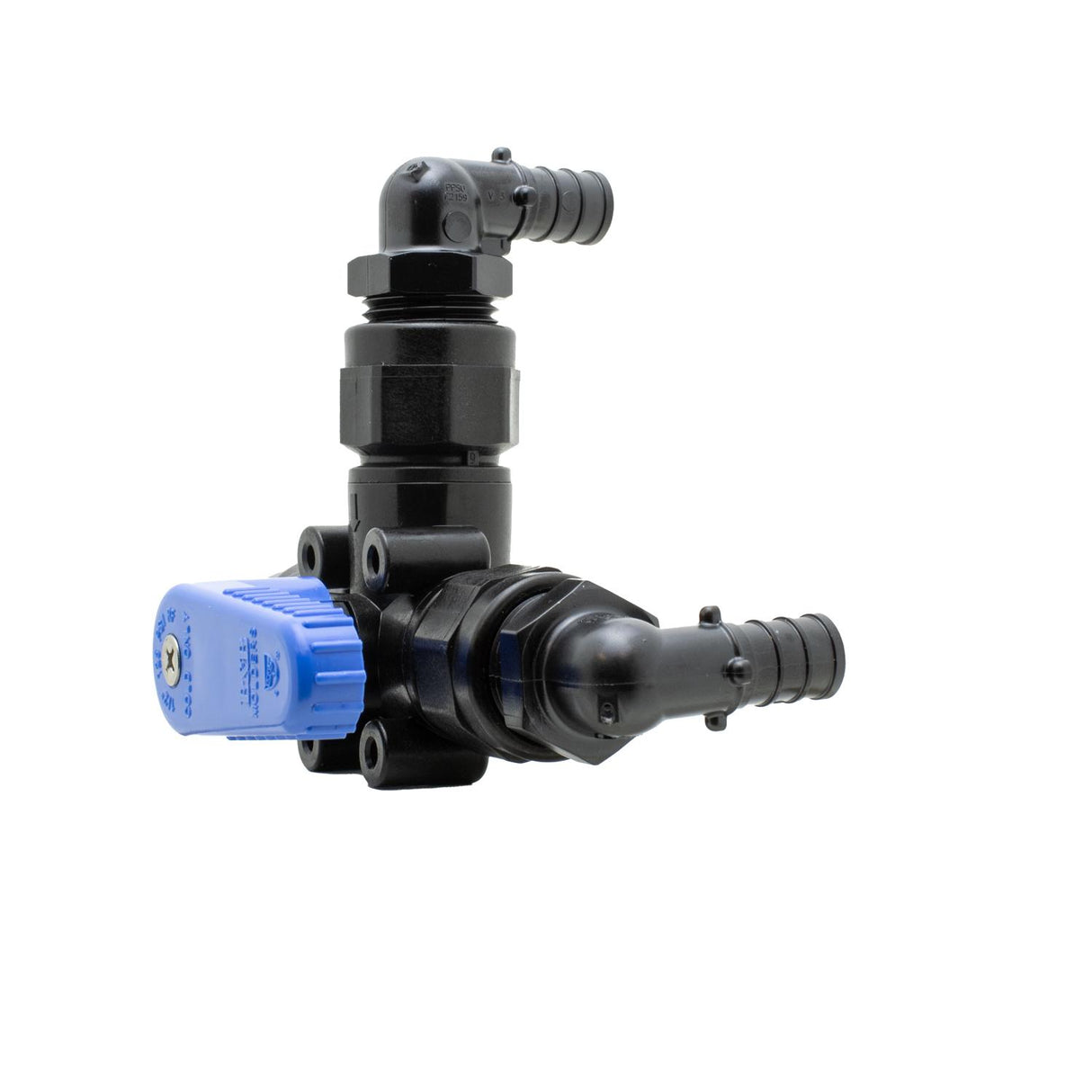Dual Diverter Valve with PEX Fittings for Nautilus Panel : BBT-723-008-00036