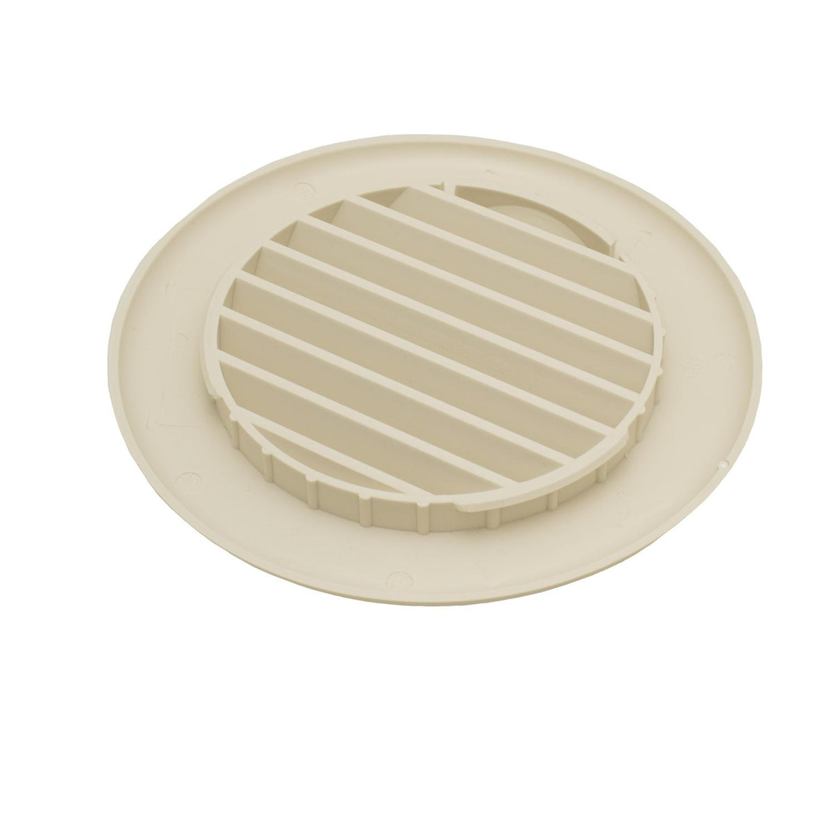 B&B Molders CoolVent Snap-On Ceiling Vent, .25 Flange, Oyster/Colonial White : BBT-723-016-00020