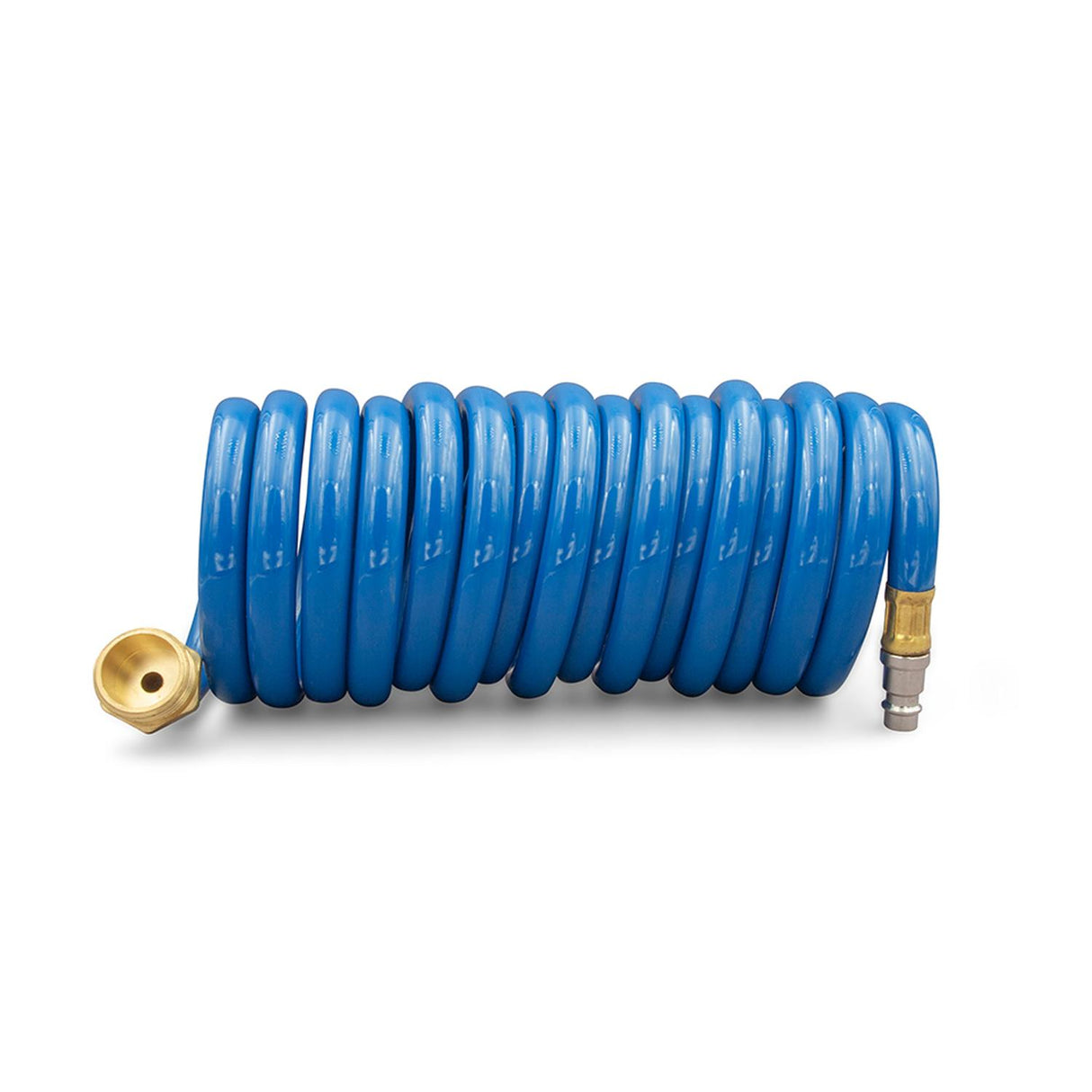 B&B Molders 15' Coil Hose, Blue : BBT-723-019-00005
