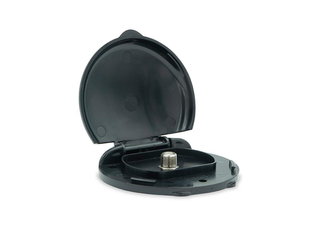 B&B Molders Compact Enclosure for Cable, Black : BBT-723-035-00006