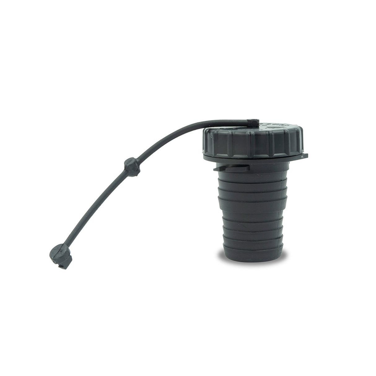 B&B Molders Gravity Water Fill Cap/Strap/Spout, Black : BBT-723-036-00016