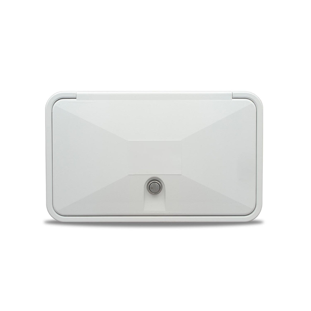 B&B Molders Rectangular Multi-Purpose Access Hatch, Key Lock, Polar White : BBT-723-040-00121
