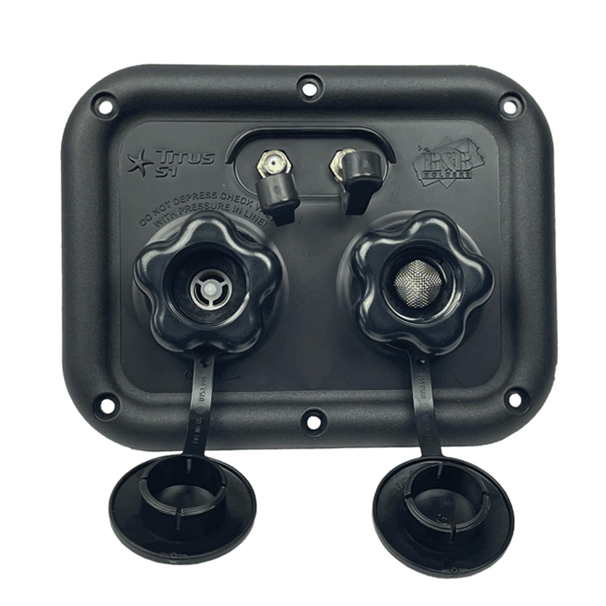 Titus Panel-S Series S1 (City Fill, Winterization, 2 Coax), Black : BBT-723-043-00011