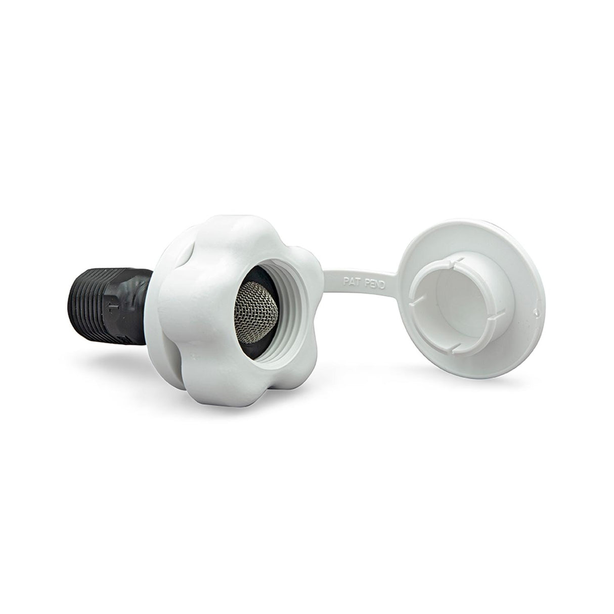 B&B Molders Replacement Plastic Check Valve, Polar White : BBT-725-006-00005