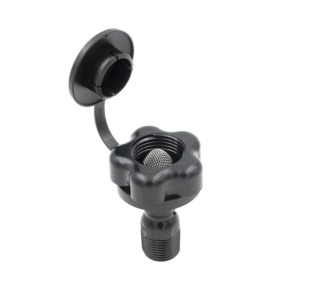 B&B Molders Replacement Plastic Check Valve, Black : BBT-725-006-00007