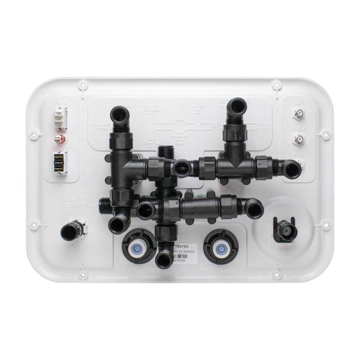 Nautilus P3 H2O System, 90 Degree, Polar White : BBT-94145