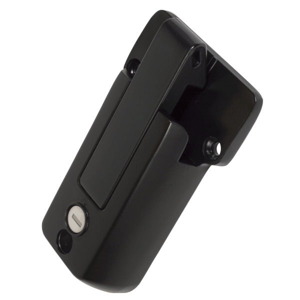 Global Link Pro Travel Trailer Bar Lock with Trim Cap, Black Powder Coat : BL-65611-2006-1PK