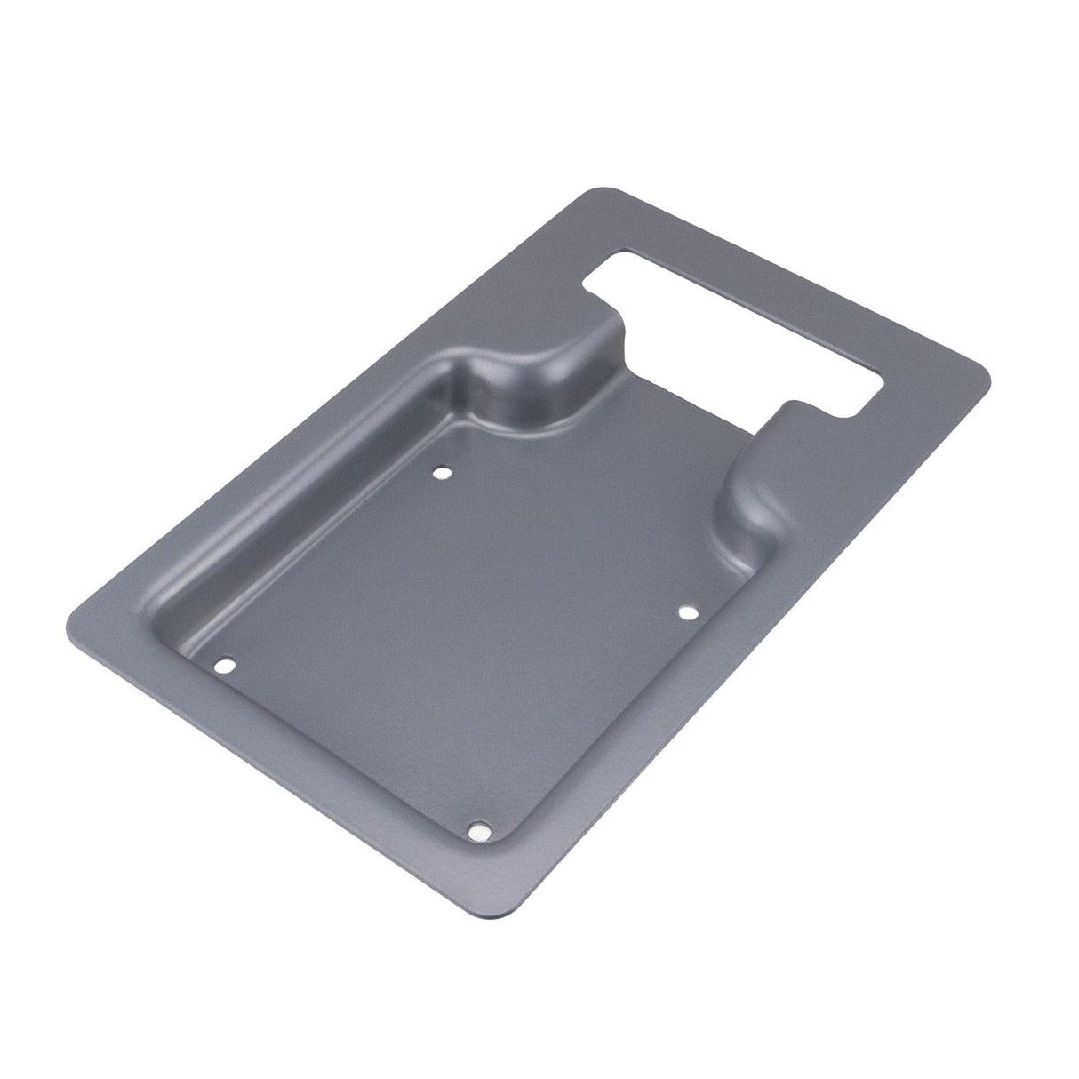 Global Link Baggage Lock Mounting Plate, Silver Powder Coat : BLM-40902-3022