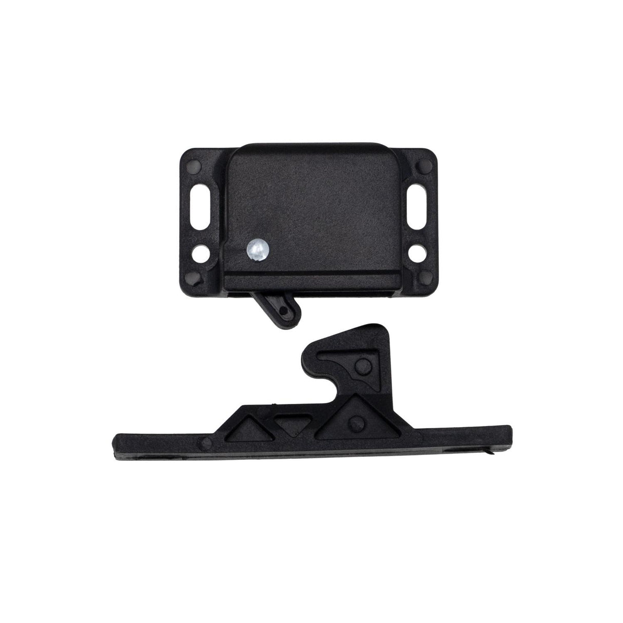 Global Link Friction Catch, 10 lb Pull Force, Plastic, Black : C-F102-BLK
