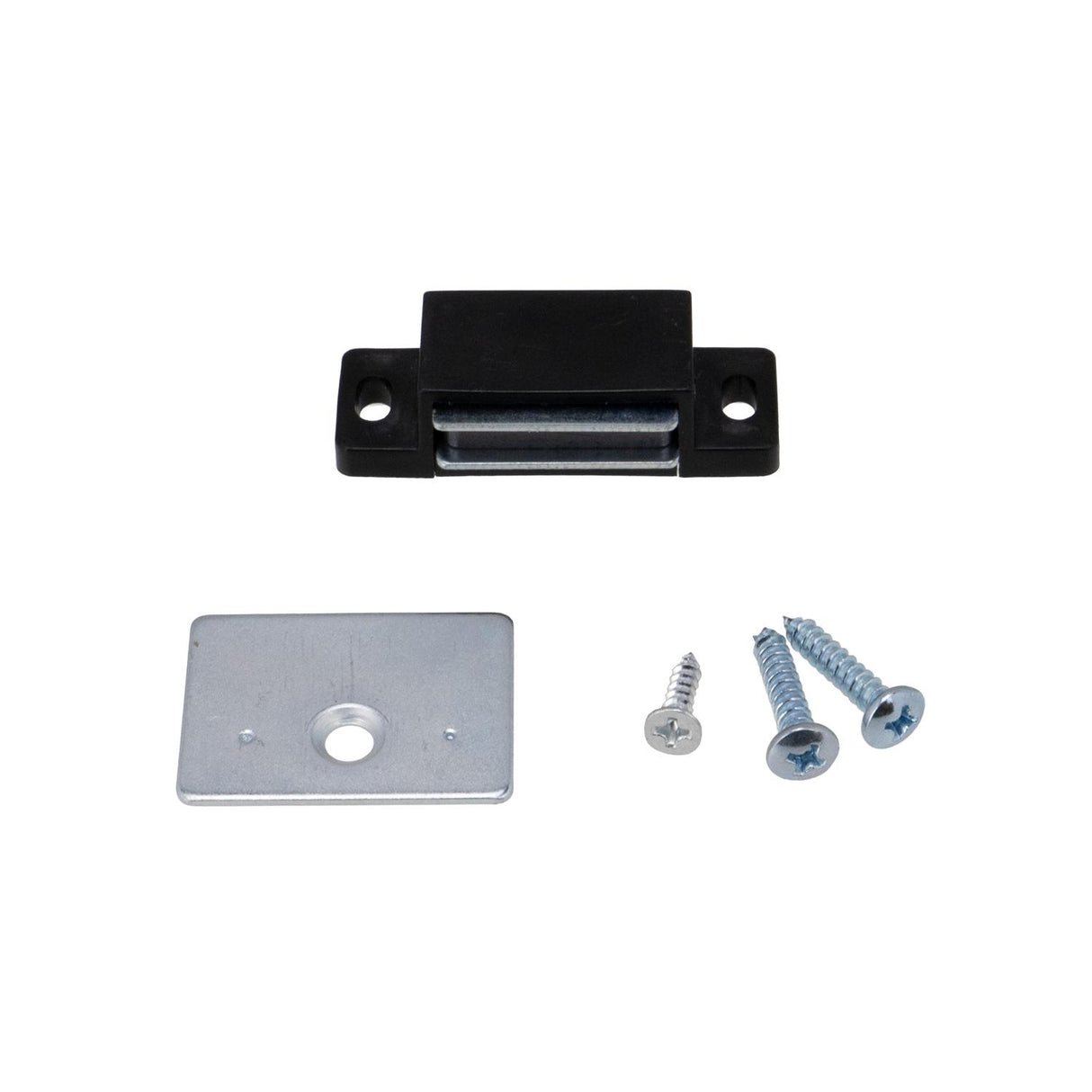 Global Link Black Magnetic Catch with Zinc Strike : C-M509-BLK