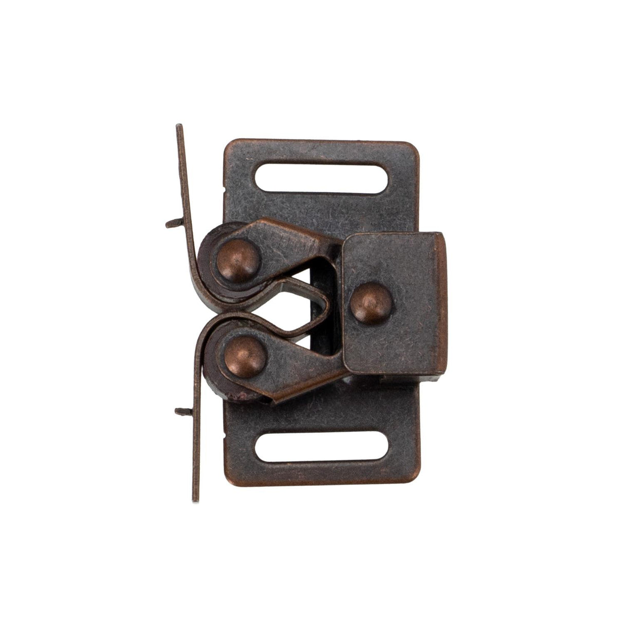 Global Link Double Roller Catch & Strike, 6-8 lb Pull Force, Bronze : C-R411-SB
