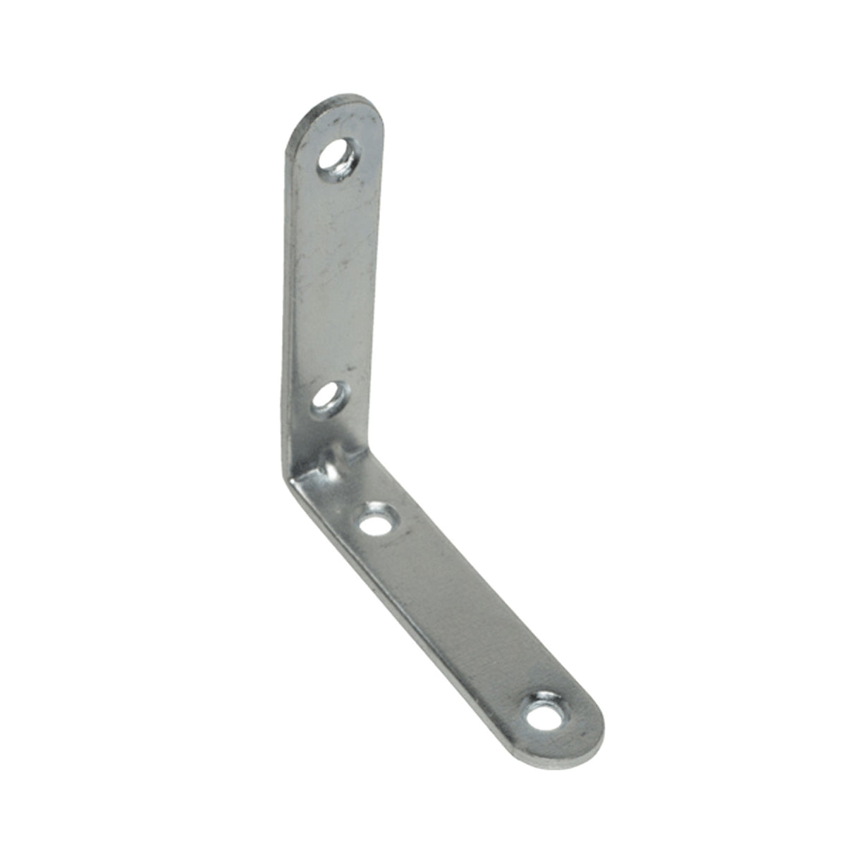 Global Link 7/8" x 3" x 3" Corner Bracket, Round Edges, Zinc Plated 12 Gauge Steel : CB-58X3X3-Z
