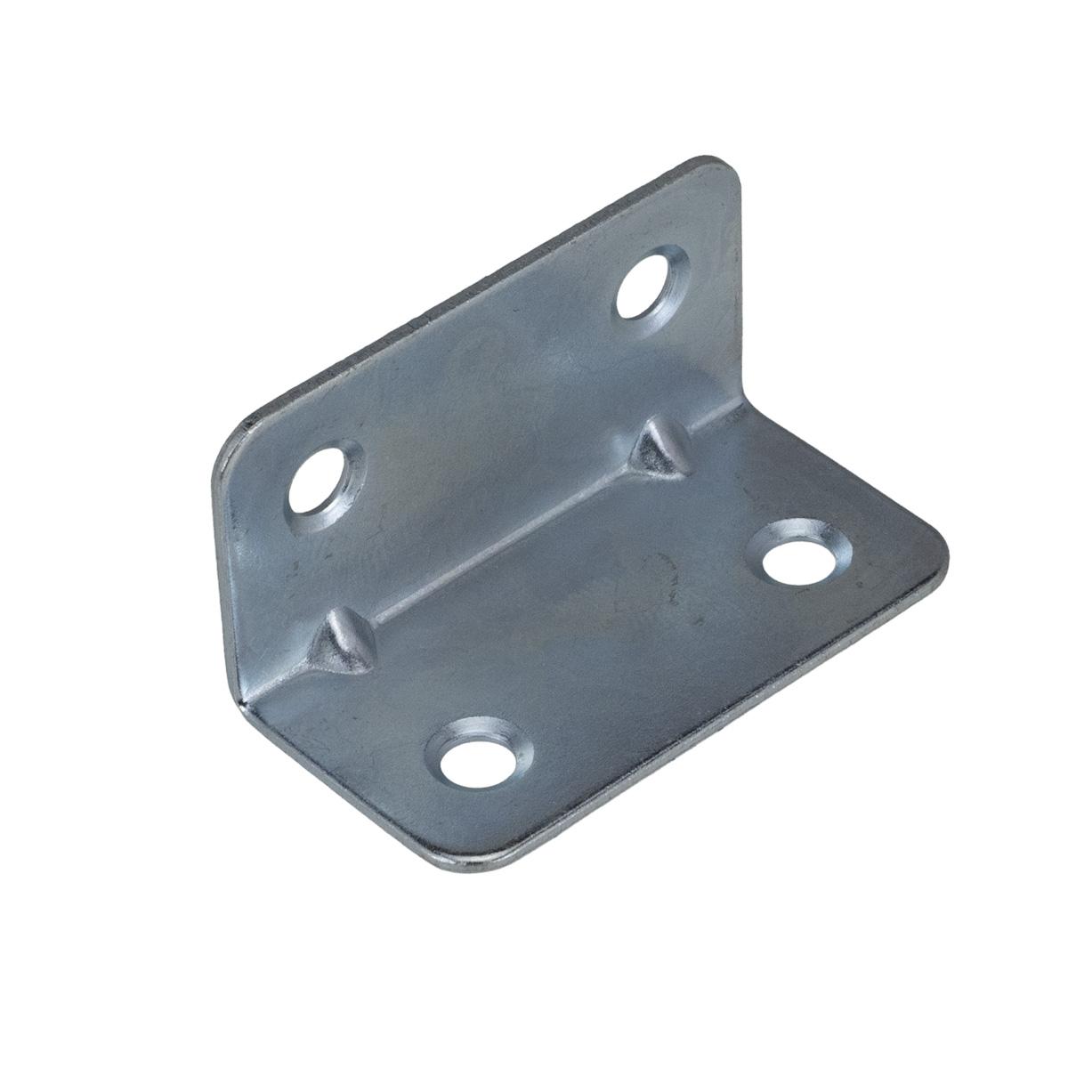 Global Link 1" x 1" x 2" Corner Bracket, Rounded Edges, Zinc : CB-RD1X1X2-Z