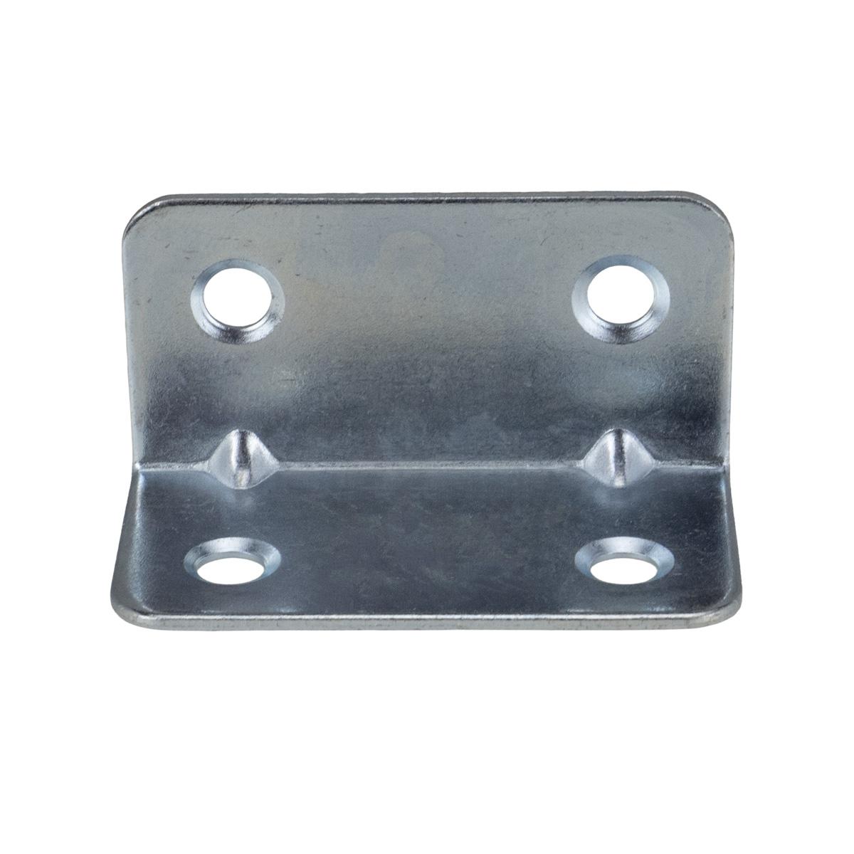 Global Link 1" x 1" x 2" Corner Bracket, Rounded Edges, Zinc : CB-RD1X1X2-Z