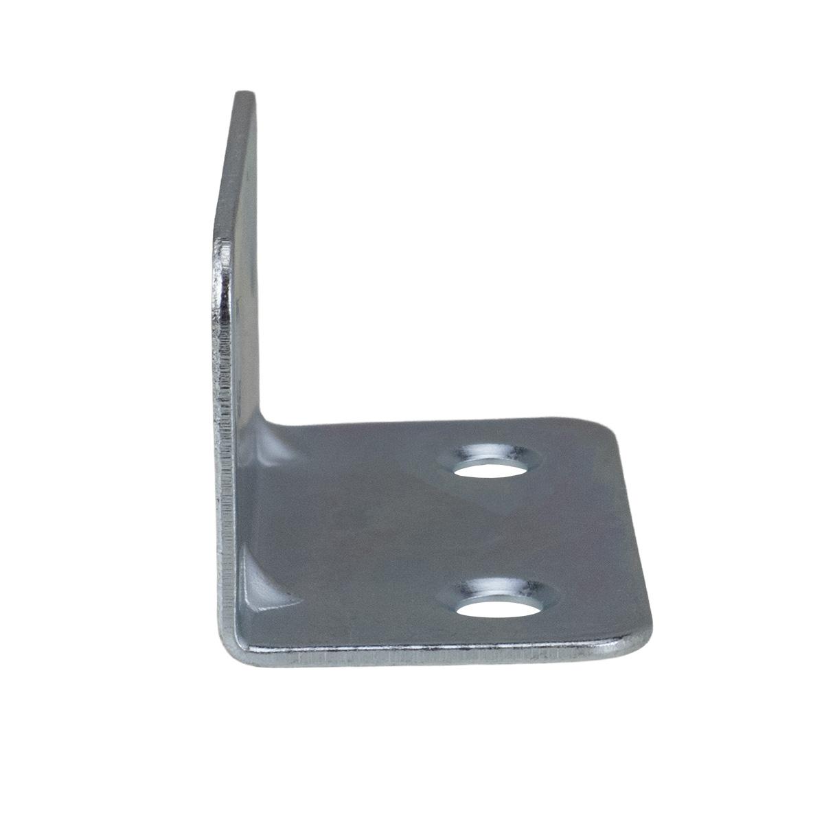 Global Link 1" x 1" x 2" Corner Bracket, Rounded Edges, Zinc : CB-RD1X1X2-Z