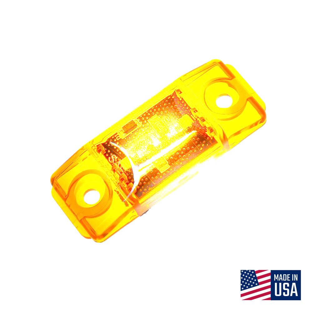 Command LED Hot-Dot Marker/Clearance Light, Amber : CMD-003-17A