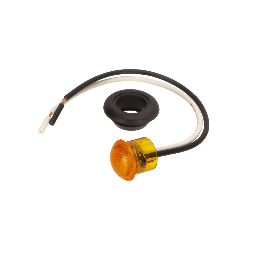 Command LED Bullet Light, Amber : CMD-003-183AA