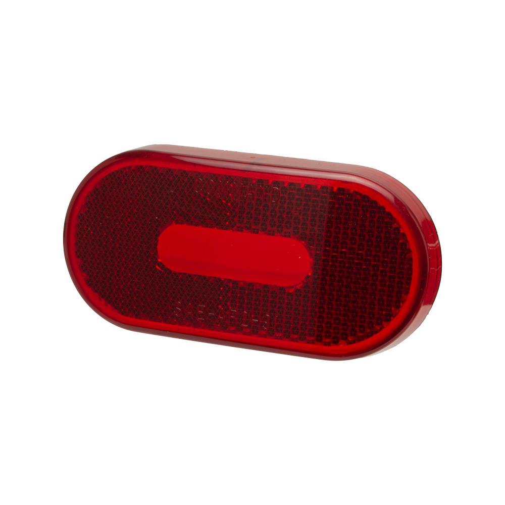 Command Rounded Rectangle Clearance Light Replacement Lens, Red : CMD-89-121R