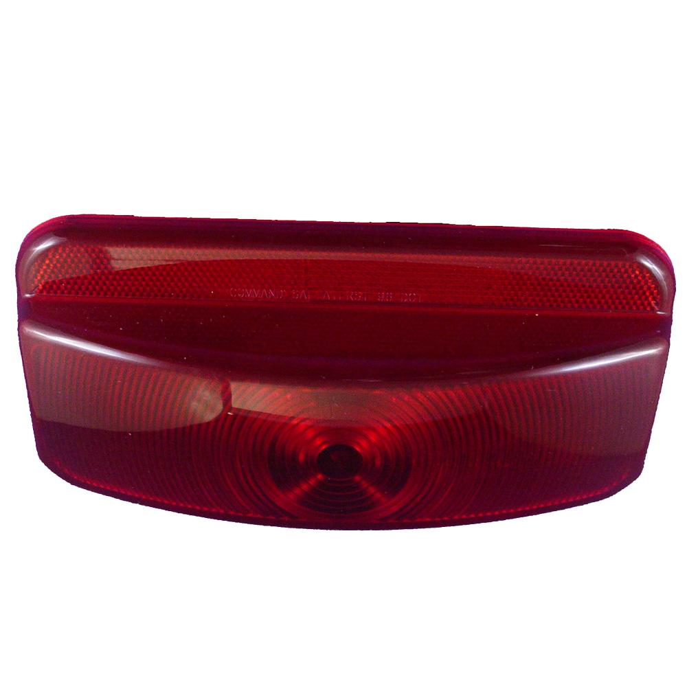 Command Rectangle Replacement Lens for Incandescent Stop-Tail-Turn Light, Red : CMD-89-187