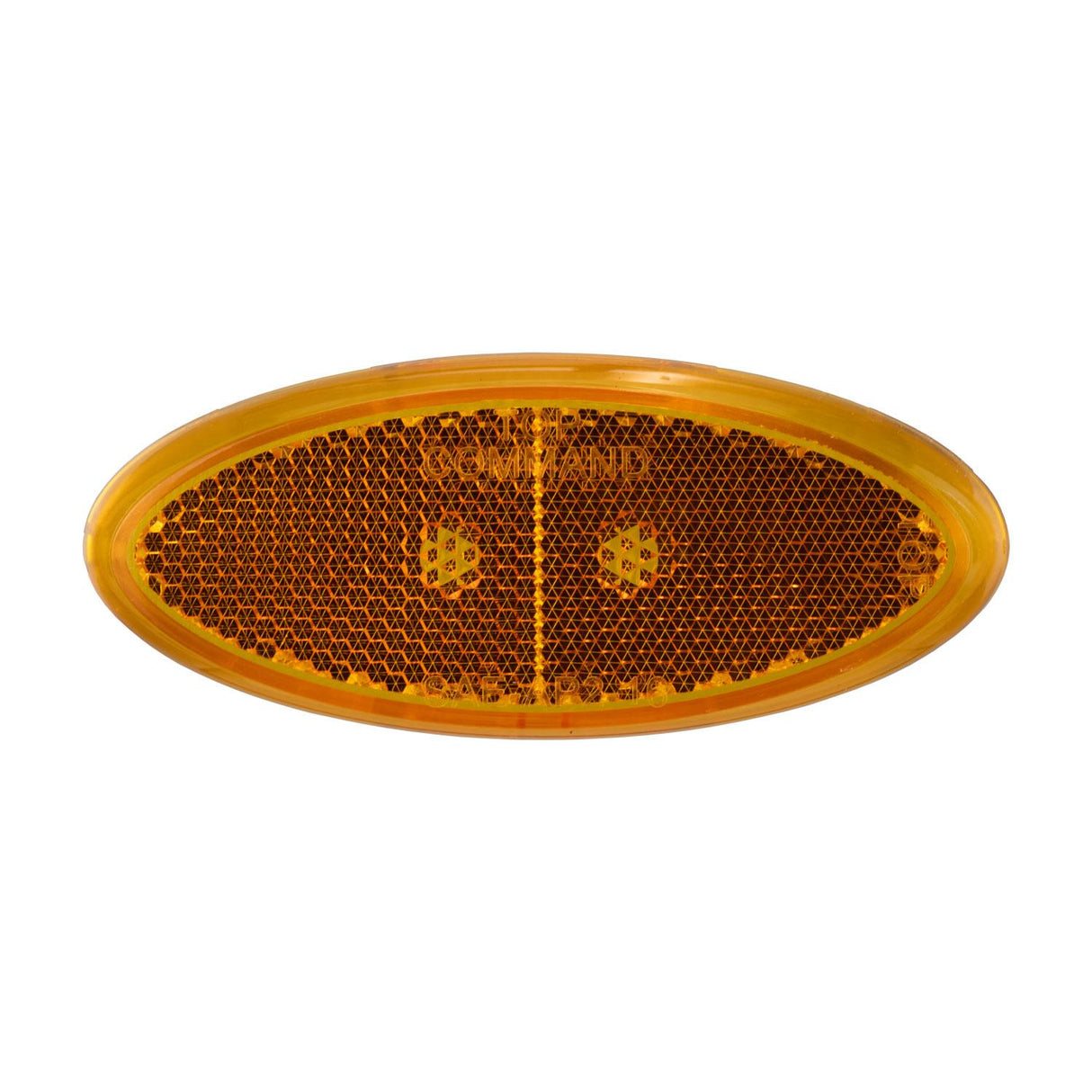 Command Elliptical Replacement Clearance Lens, Amber : CMD-89384A