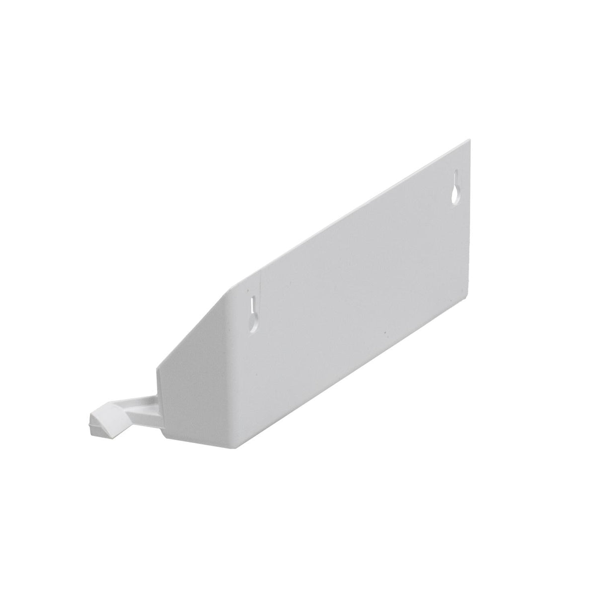 Rev-A-Shelf 11” Tip Out Tray, with Tab Stops, White : CVH-FFT11WT-W