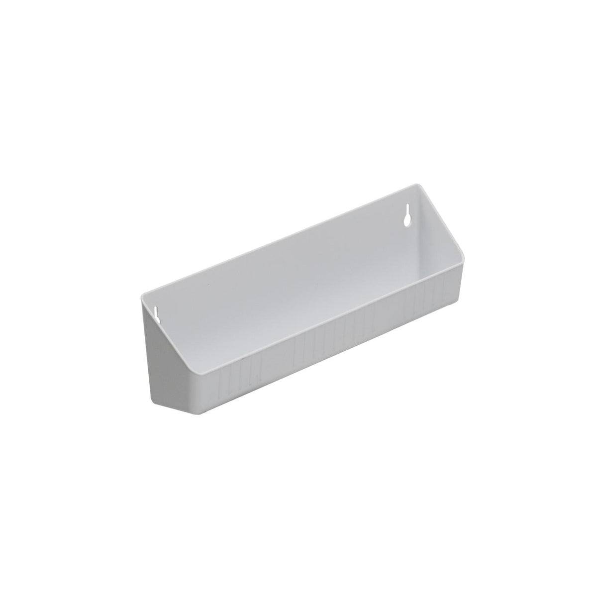 Rev-A-Shelf 14" False Front Tray, No Tab Stops, Plastic, White : CVH-FFT14-W