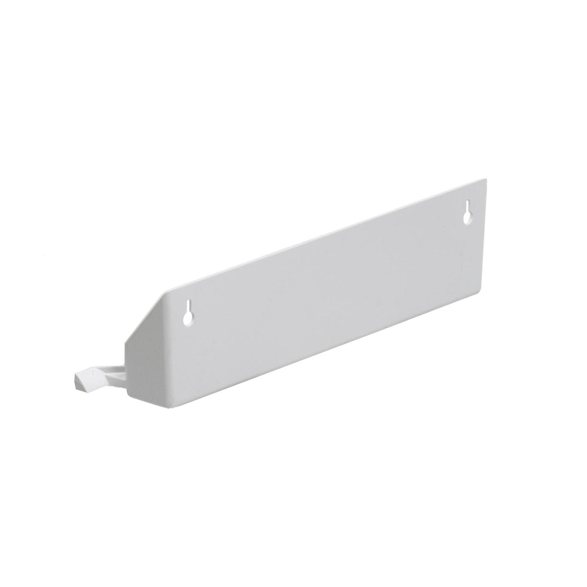 Rev-A-Shelf 14" Tip Out Tray with Tab Stops, White : CVH-FFT14WT-W