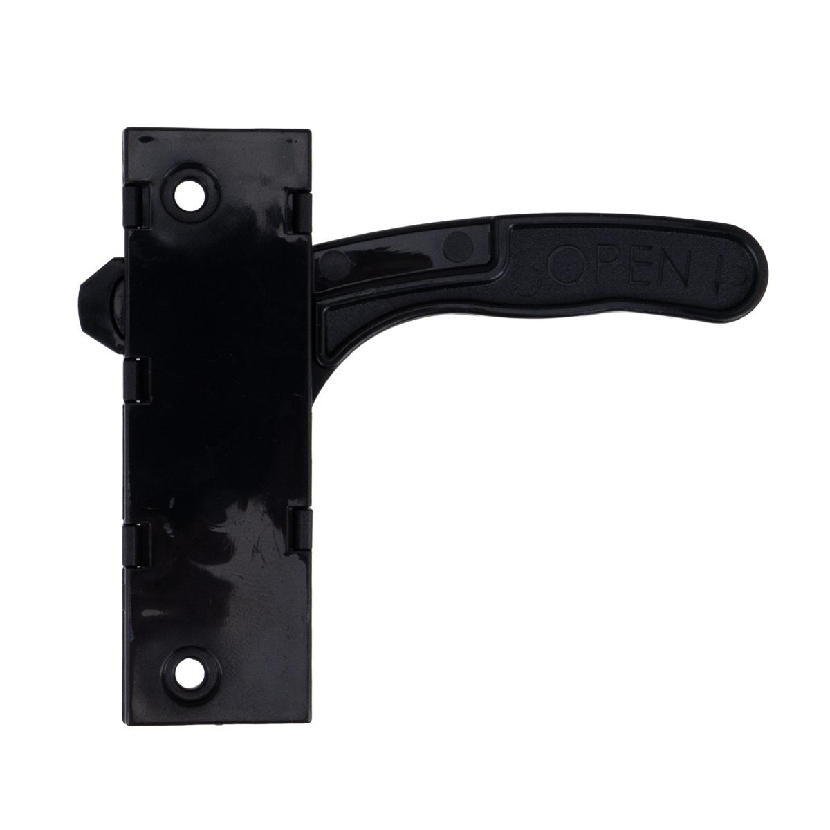 Global Link RV Screen Door Latch, Right Hand, Black : DH-SDLR-BLK