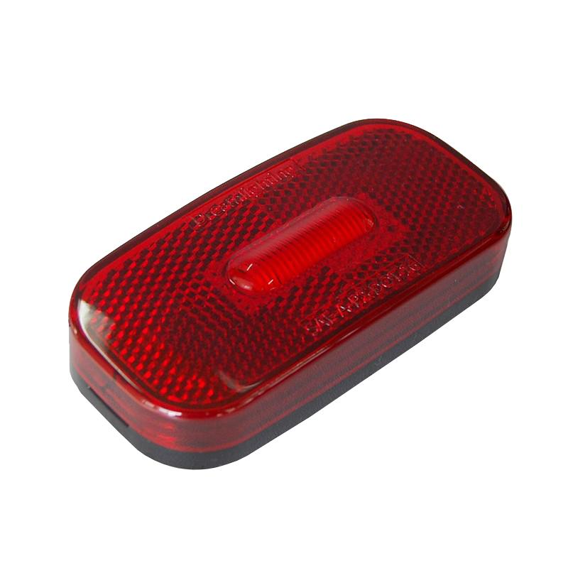 Dream Lighting LED Rectangle Clearance Light/Red : DL-3110101R-1PK