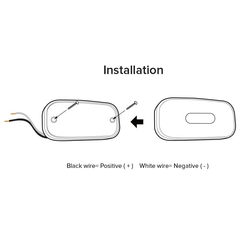Dream Lighting LED Rectangle Clearance Light/Red : DL-3110101R-1PK