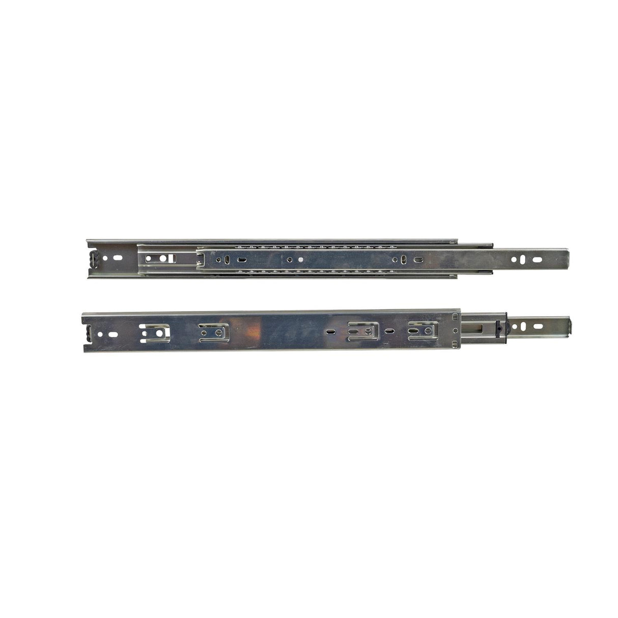 DS-BB4501-16-Z Drawer Slide, Ball Bearing, 16", Full Extension, w/ 1" Over Travel, 100# Rated, Zinc : DS-BB4501-16-Z