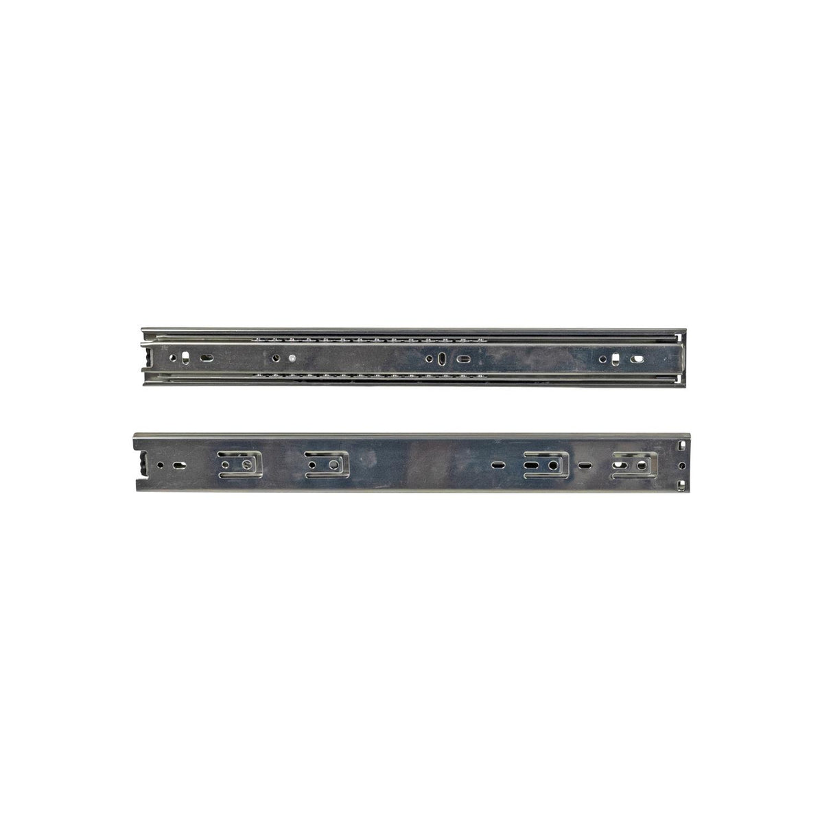 DS-BB4501-16-Z Drawer Slide, Ball Bearing, 16", Full Extension, w/ 1" Over Travel, 100# Rated, Zinc : DS-BB4501-16-Z