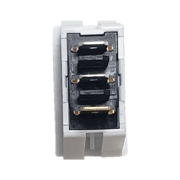 Sigma Switches Rocker Switch with Red Light, White : EP-1A10R-WHT