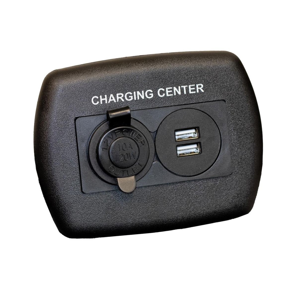Sigma Switches Dual USB Port with 12V Socket, Black : EP-A0264-BLK