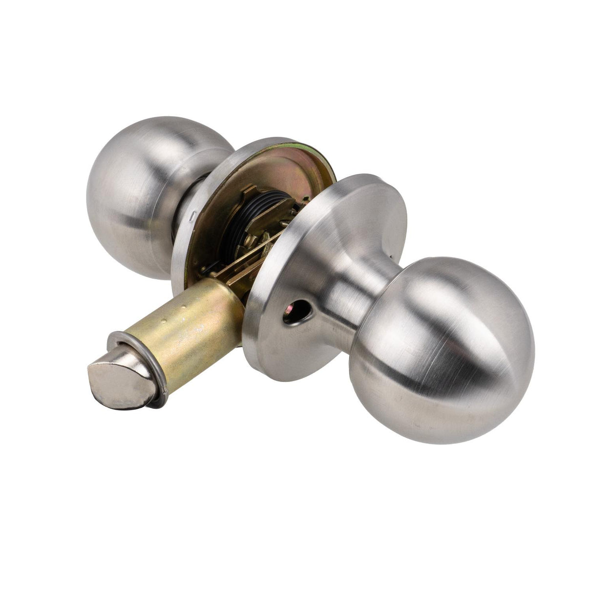 Global Link RV Interior Ball Style Passage Lockset, Stainless Steel : LSB-R2-SS