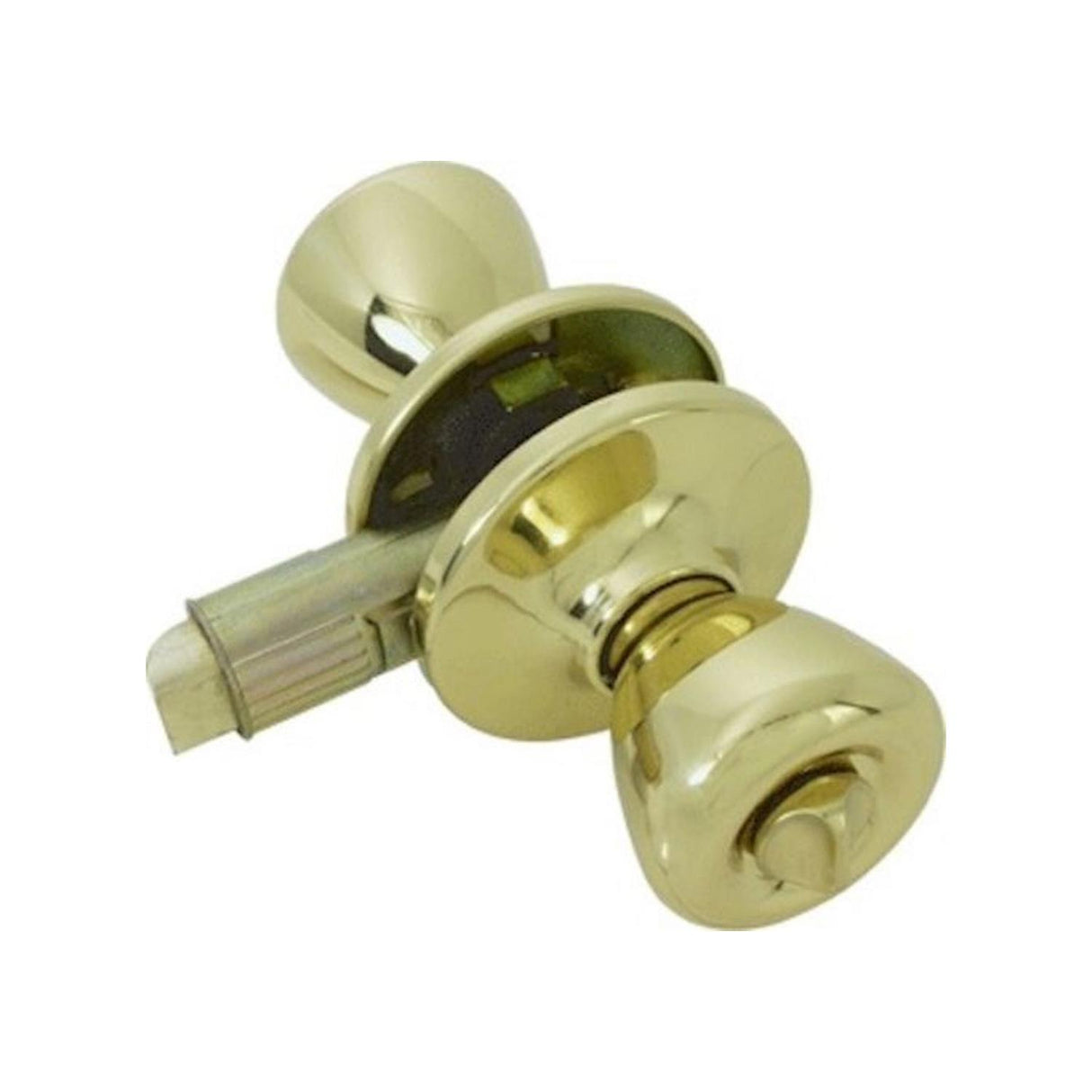Global Link RV Interior Privacy Door Knob, Brass : LSK-C3-B-1PK