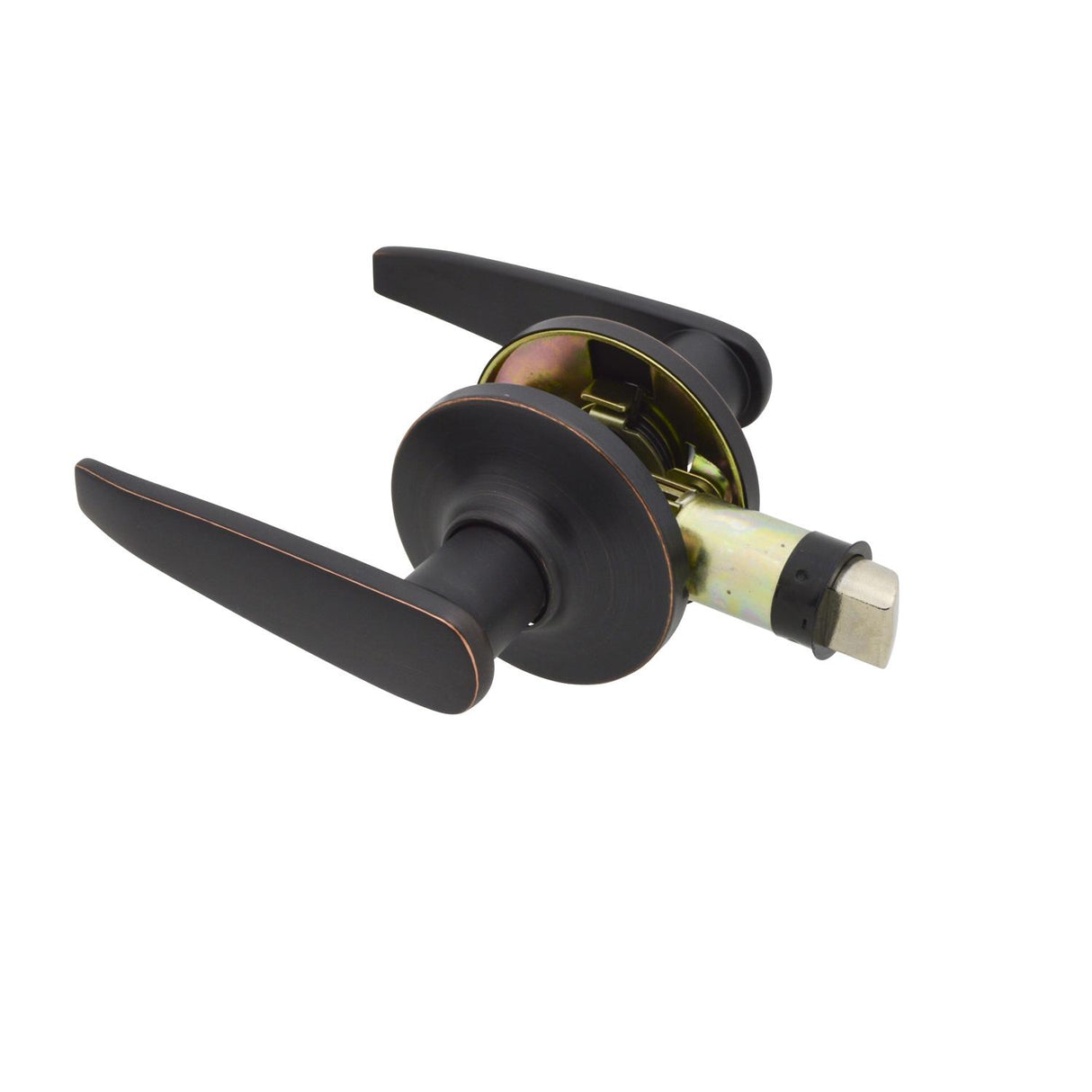Global Link RV Interior Lever Style Passage Lockset, Old World Bronze : LSL-707PS-OWB-1PK