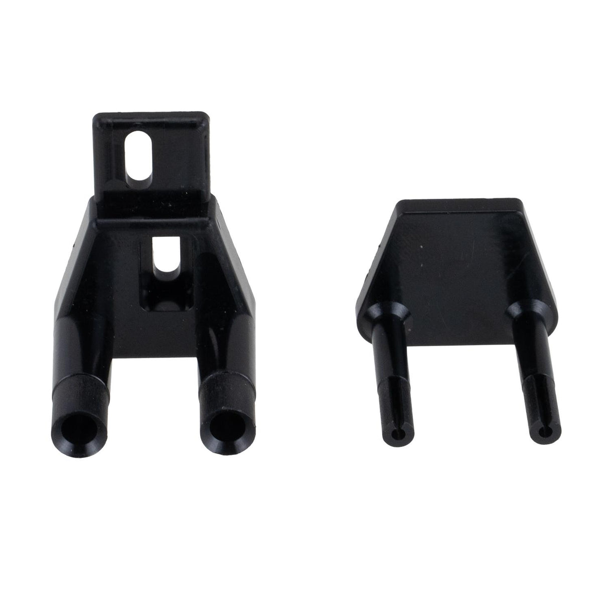 Global Link Pocket Door Hardware Guide for 1-1/8" to 1-3/4" Door, Black : PDH-G12-BLK