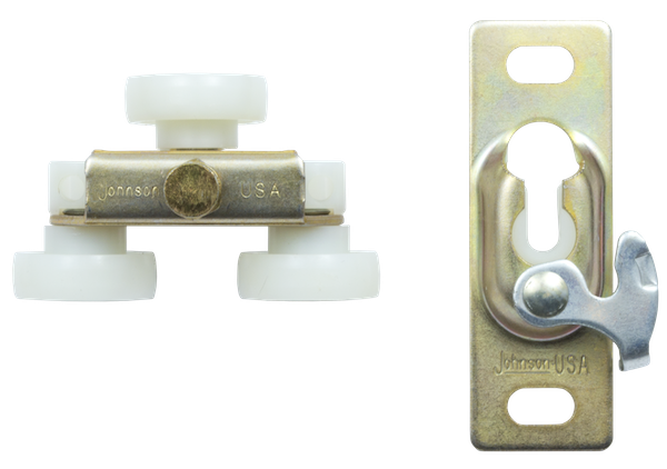 Global Link Pocket Door Hardware Hanger, 1" Nylon Wheels : PDH-H1120