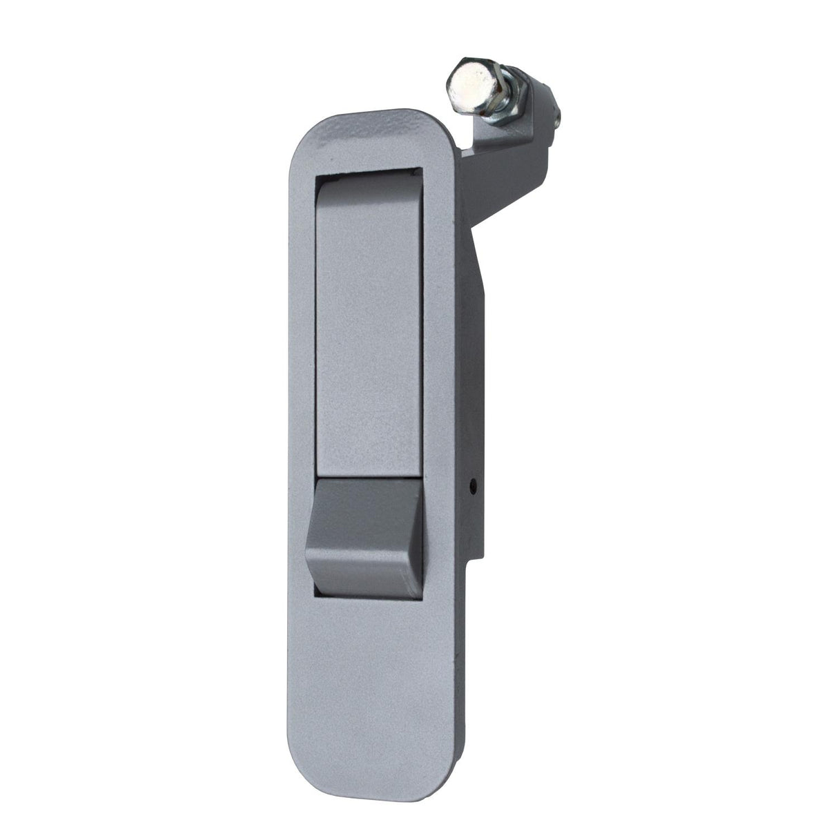 Global Link Pivot Latch, Long Body, Long Arm, Non-Locking, Silver Powder Coat : PL-LLN-10213-3000-1PK