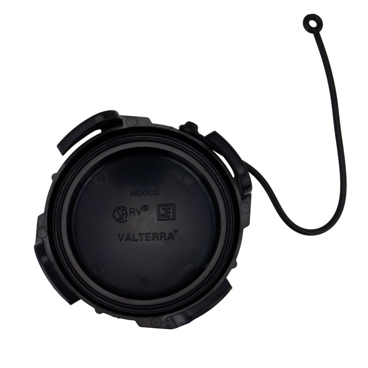 Valterra 3" RV Waste Valve Cap, Black : PP-VALT1020B